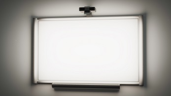 Das Bild zeigt ein Whiteboard.